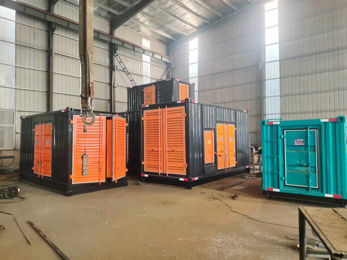 密山500kw柴油发电机组可以带动多少功率设备？